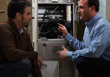 Sandium technician conducting comprehensive home heating assessment in San Jose, CA